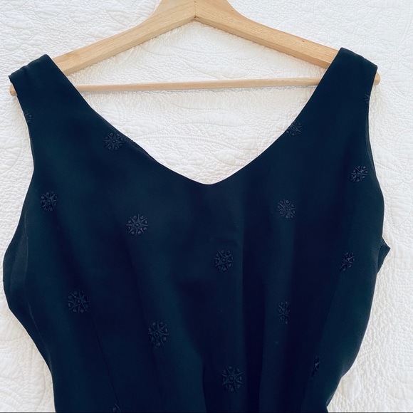 Dana Buchman Embroidered Sheath Dress - Picture 5 of 7